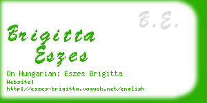 brigitta eszes business card